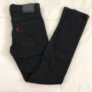 Levi's Black Denim Jeans Boys